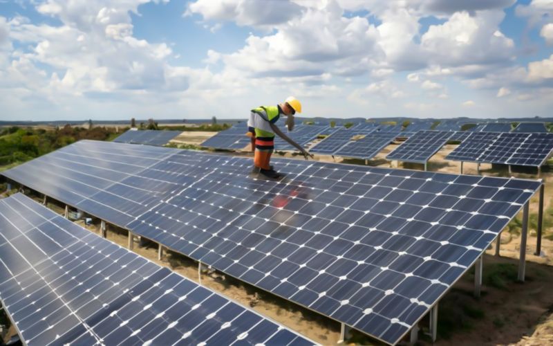 Solar Panel Repair detail